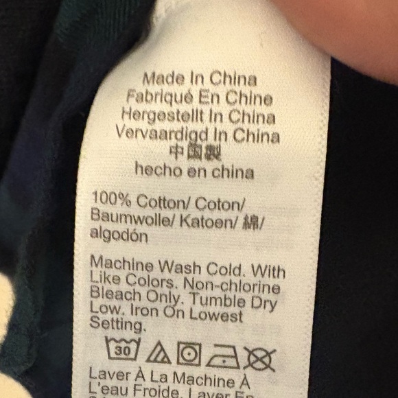 J. Crew NWT Long Sleeve Shirt Black Green Plaid Colar Soft Cotton Size Large - Picture 6 of 10